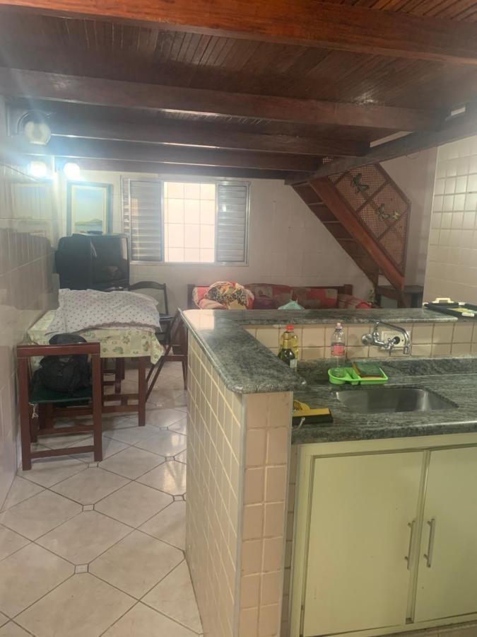 Apartamento Duplex Frente Para O Mar Mongaguá Zewnętrze zdjęcie